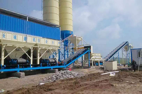 Camelway 2HZS120 Concrete Batching Plant sends to Chongqing