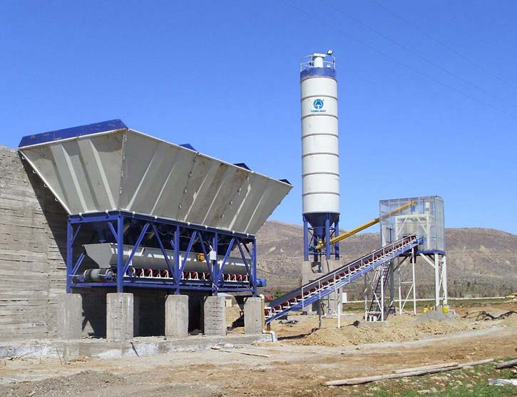 Dry Mix Concrete Batching Plant