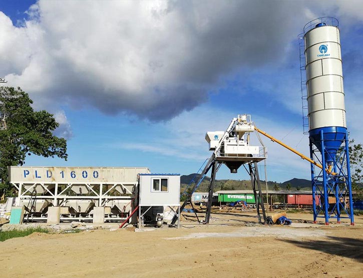 Stationary Concrete Batching Plant