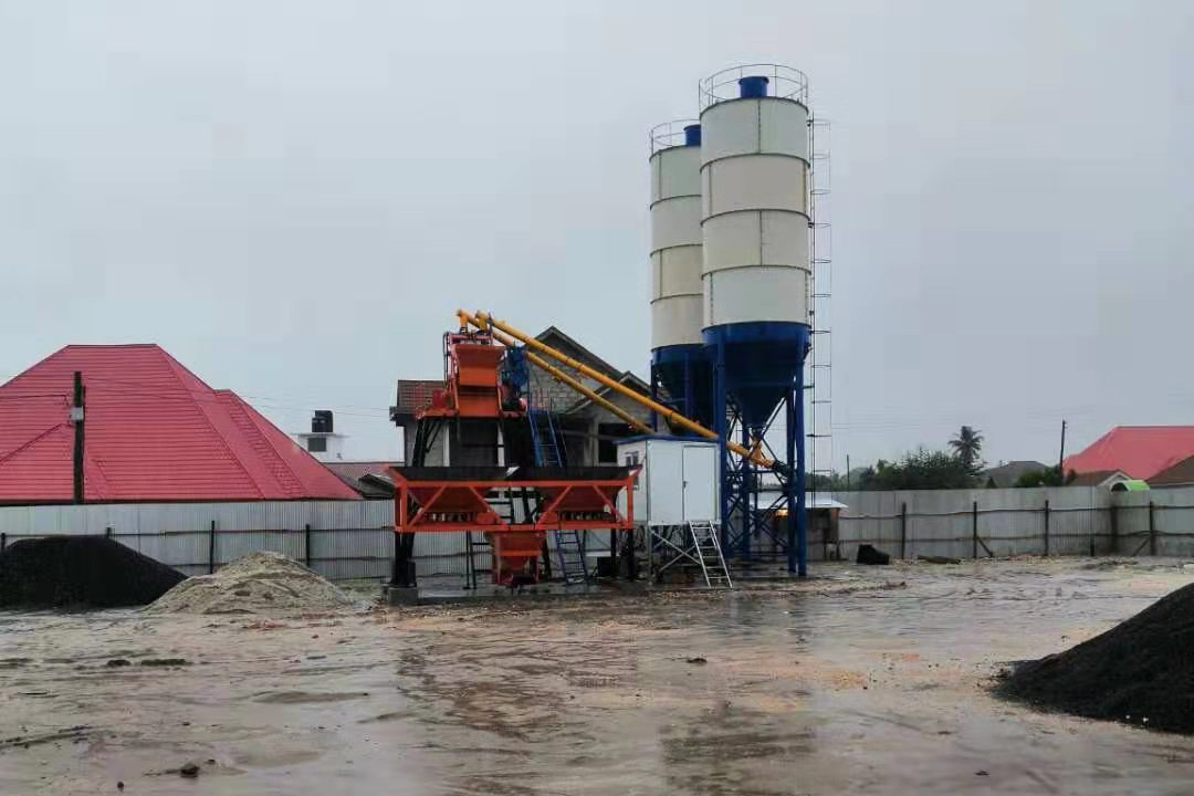 Automatic 0.5m³ Batching Plant for Sale in Africa