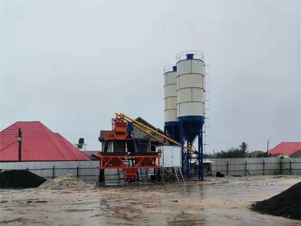 25m³h Concrete Batching Plant For sale Tanzania