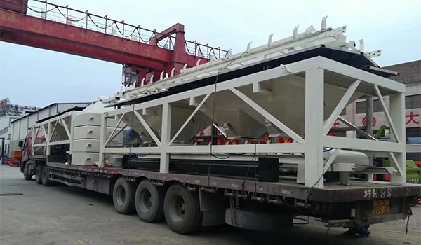 2hzs120 concrete plant will delivery to chongqing