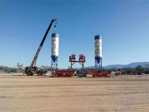 2HZS35 Concrete Batching plant For Sale Bolivia