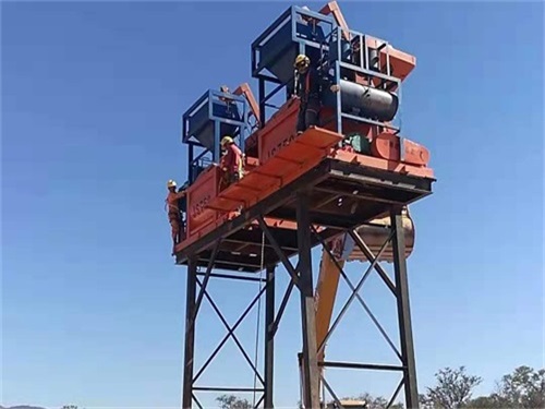 2HZS35 Concrete Batching plant For Sale Bolivia1