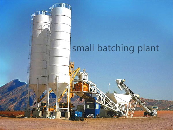 Advantages And Disadvantages Of Small Concrete Batching Plant