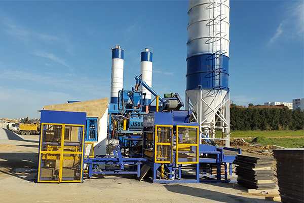 Concrete Block Batching Plant