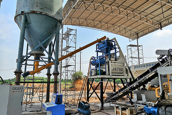 Concrete Batching Plant for Brick Plant in Zimbabwe
