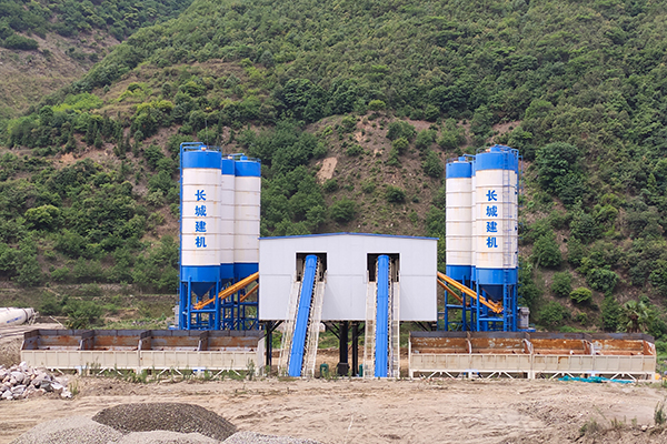 Stationary Concrete Batching Plant for Sale