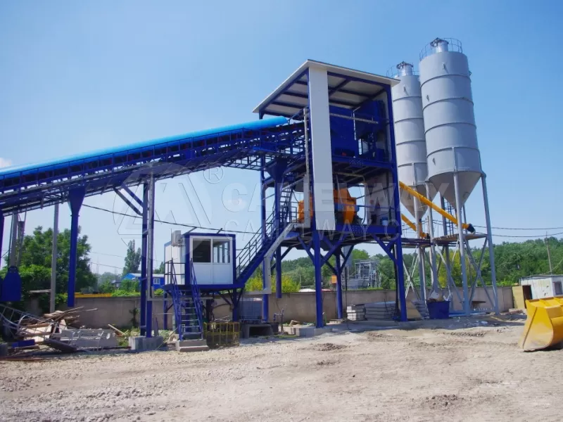 Belt Type Concrete Batching Plant