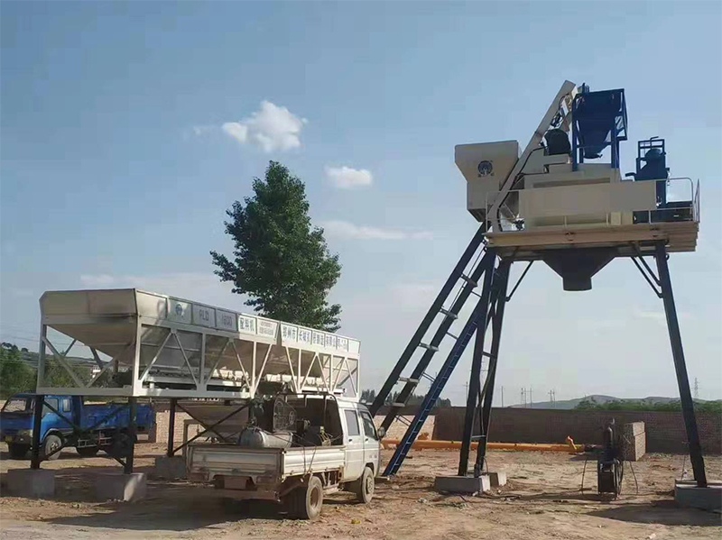 Central Mix Concrete batching Plant