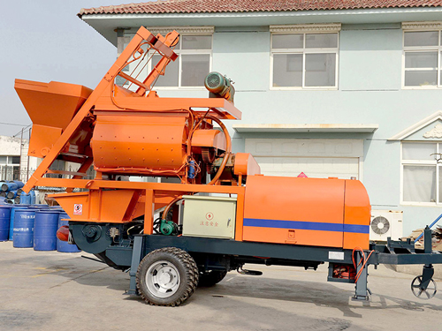 compulsory concrete mixer pump