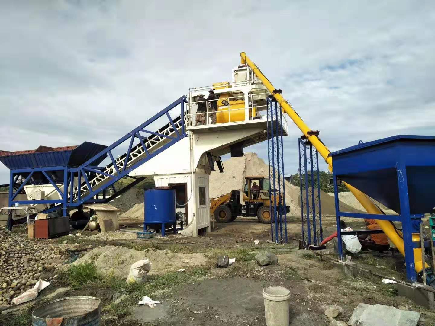 Concrete Batching Plant for Sale Angola