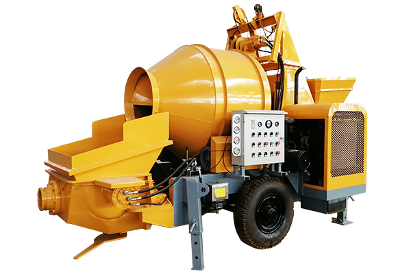 Concrete Mixer with Pump