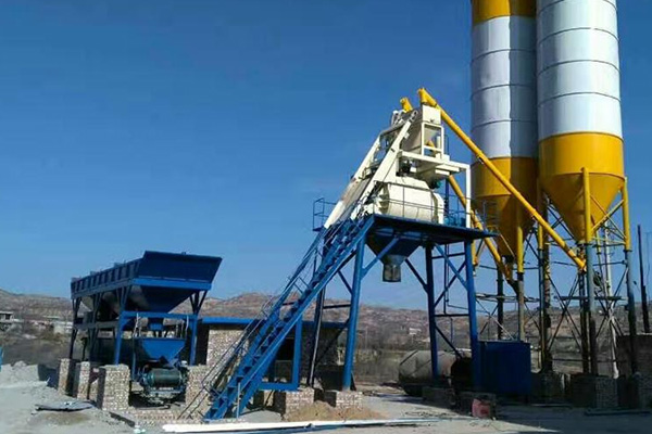 HZS50 Concrete Batching Plant