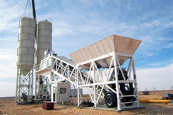 Mobile Concrete Batching Plant