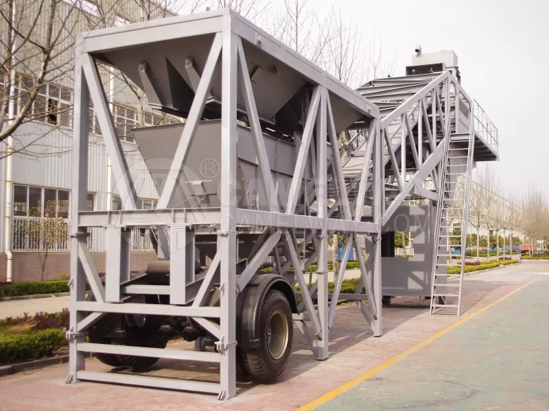 mobile concrete batching plant