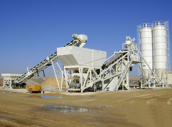 Mobile Concrete plant