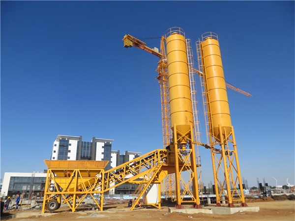 Portable Concrete Batching Plant