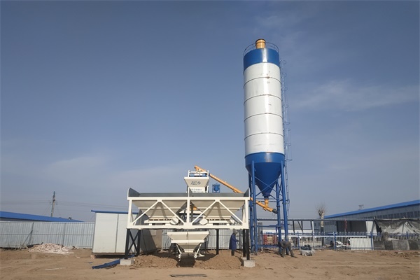 Simple Concrete Batching Plant For Sale in Tanzania