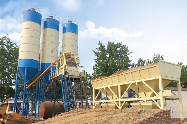 SkipType Concrete Batching Plant For Sale In Uzbekistan