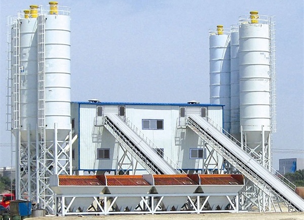 Stationary Concrete Batching Plant For Sale Peru