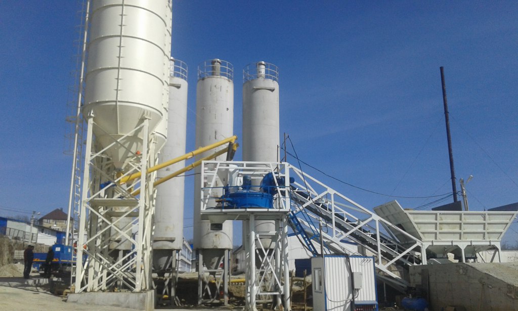 Stationary Concrete Batching Plant for Sale