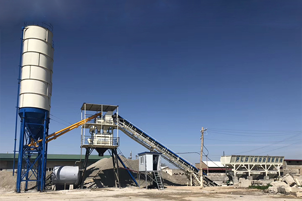 Temporary Concrete Batching Plant Onsite Concrete Batching Plant Compact Concrete Batching Plant